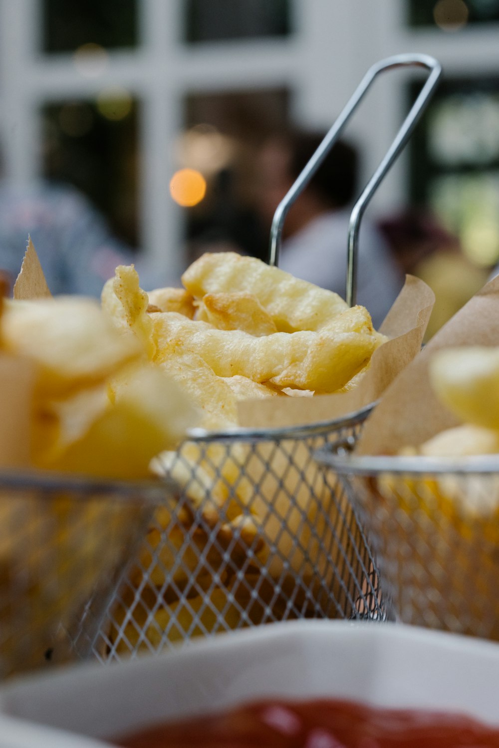 a basket of chips