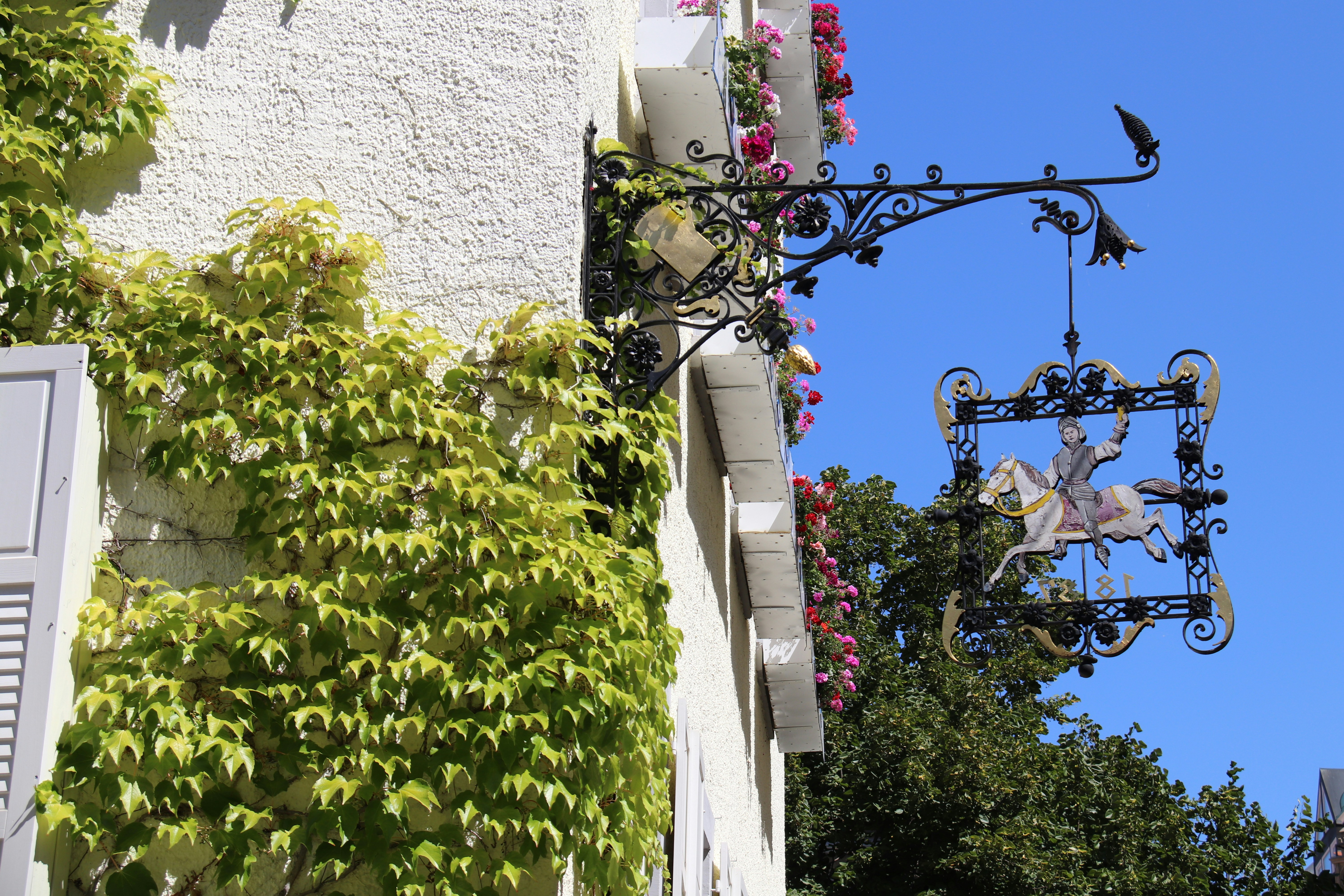 a large metal sculpture