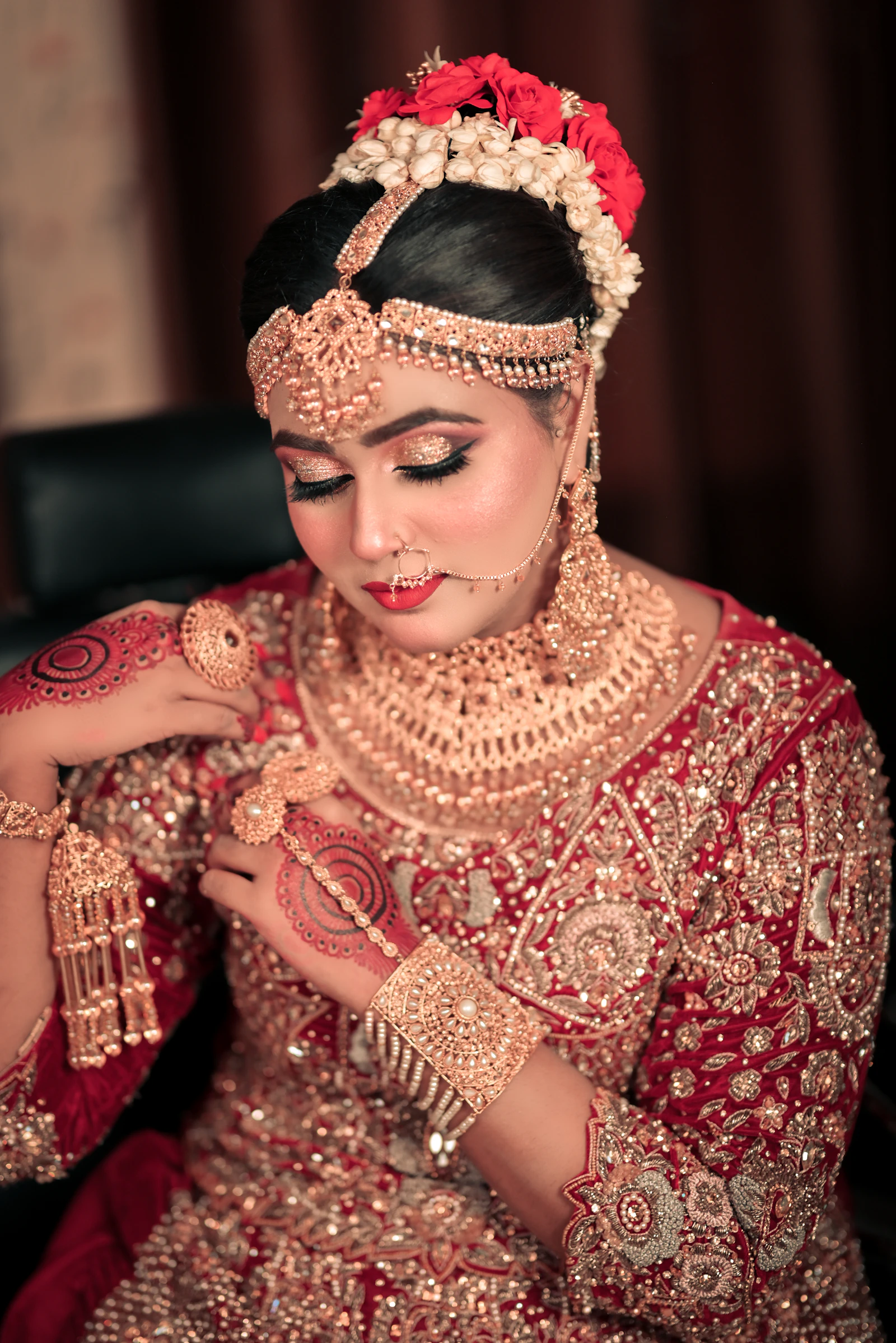 Pakistani girls cultural dress editorial image