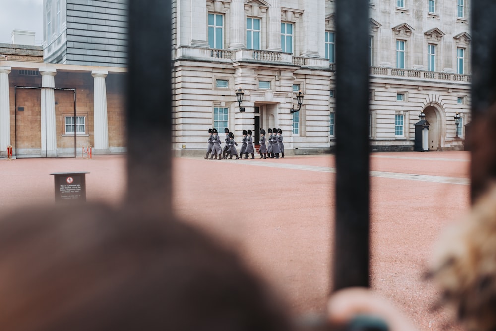 a group of people in uniform