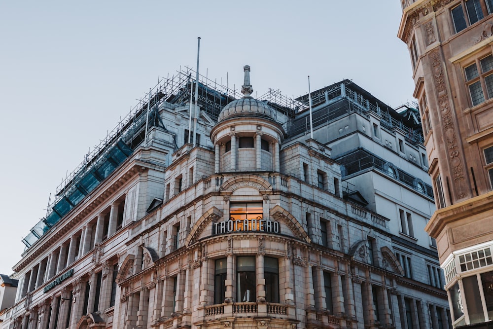 a building with a dome on top