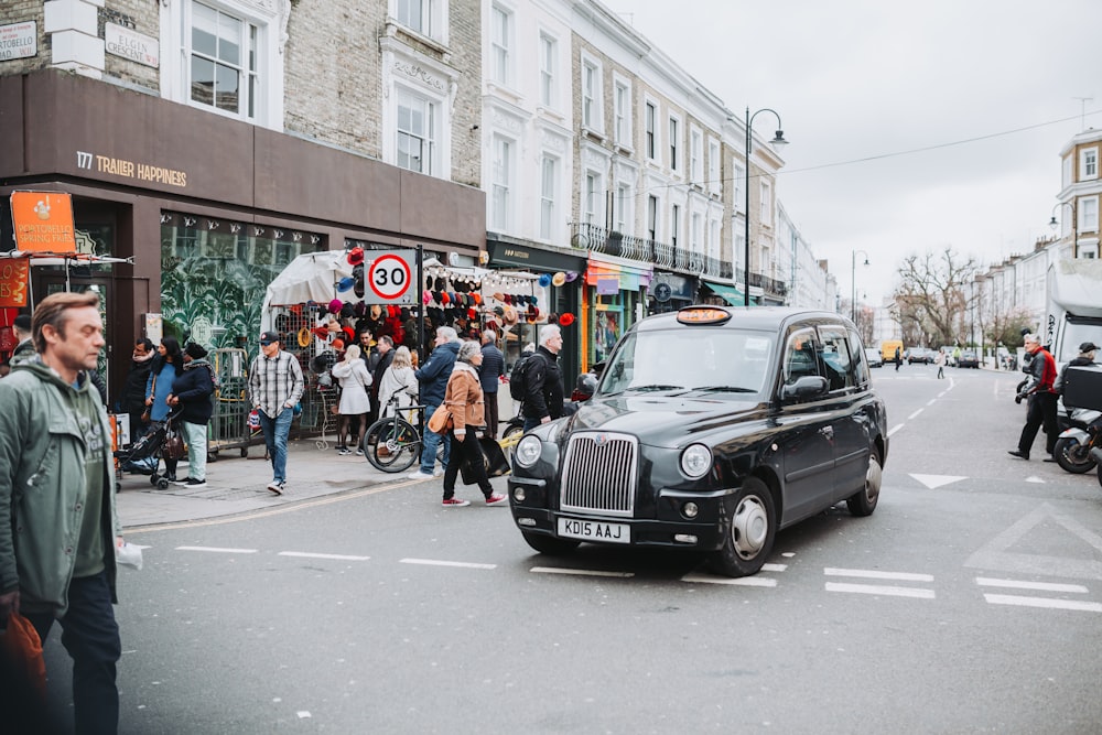 a car on the street