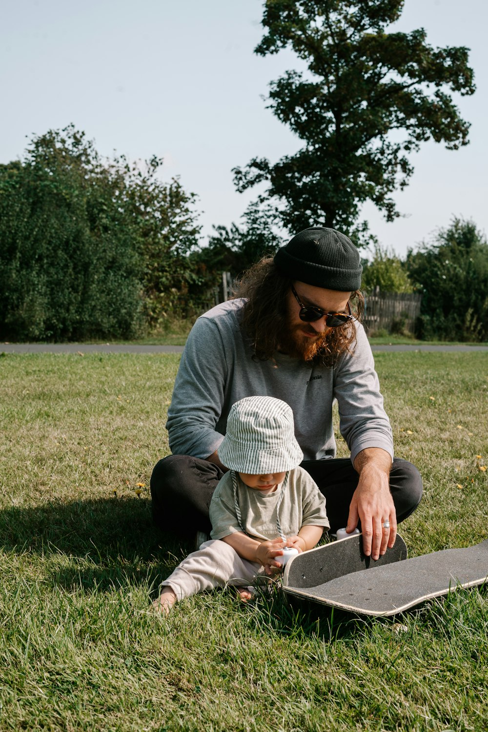 a person and a baby