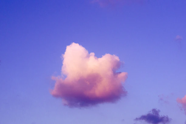 a cloud in the sky