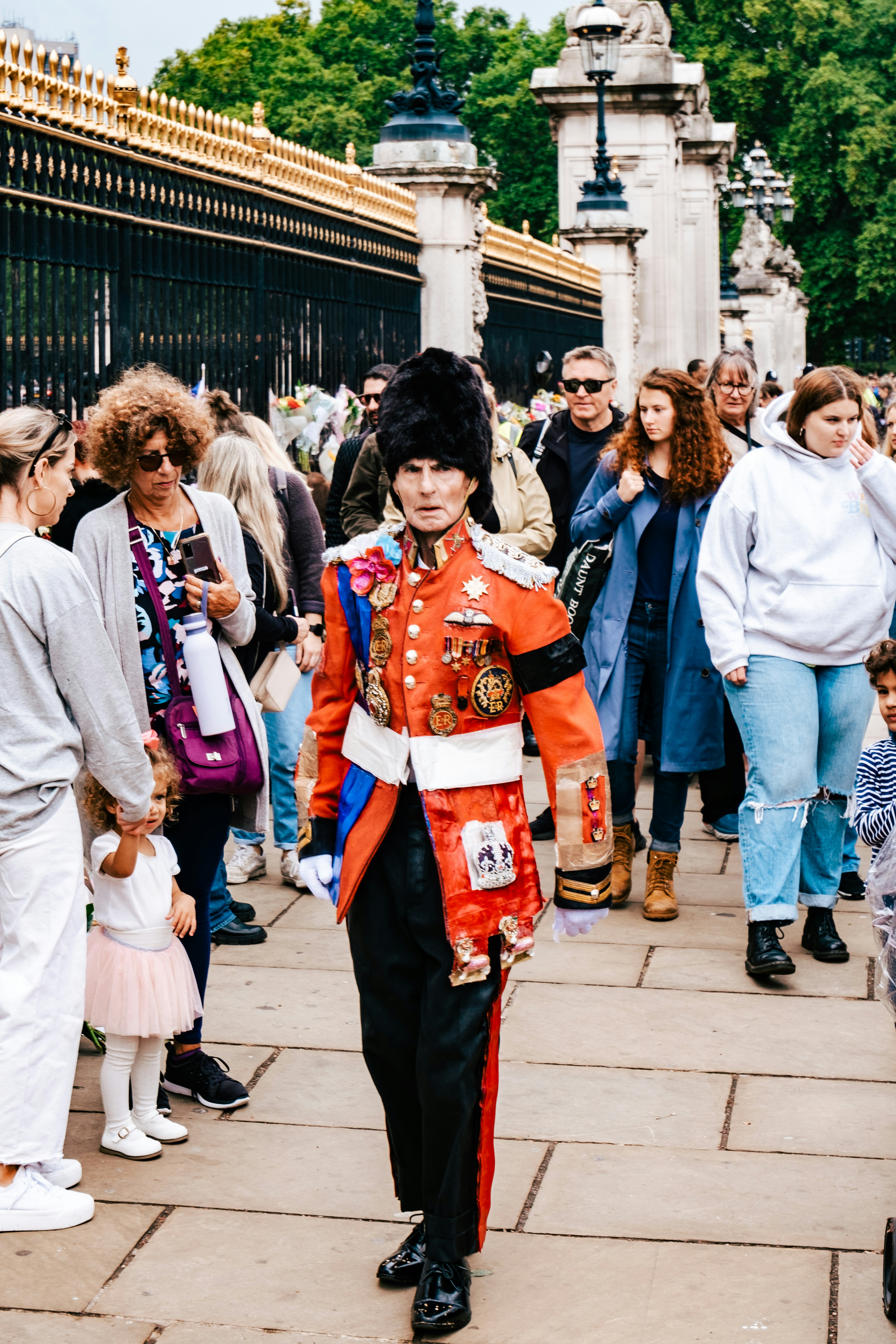 a person in a garment