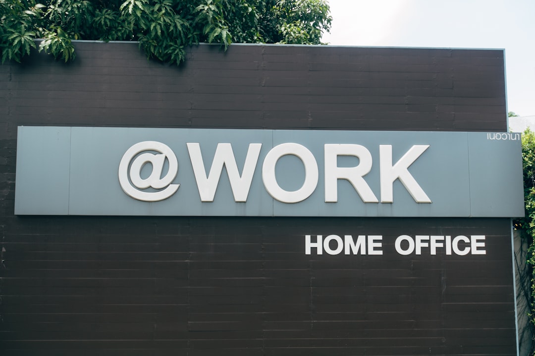 a sign on the side of a building,