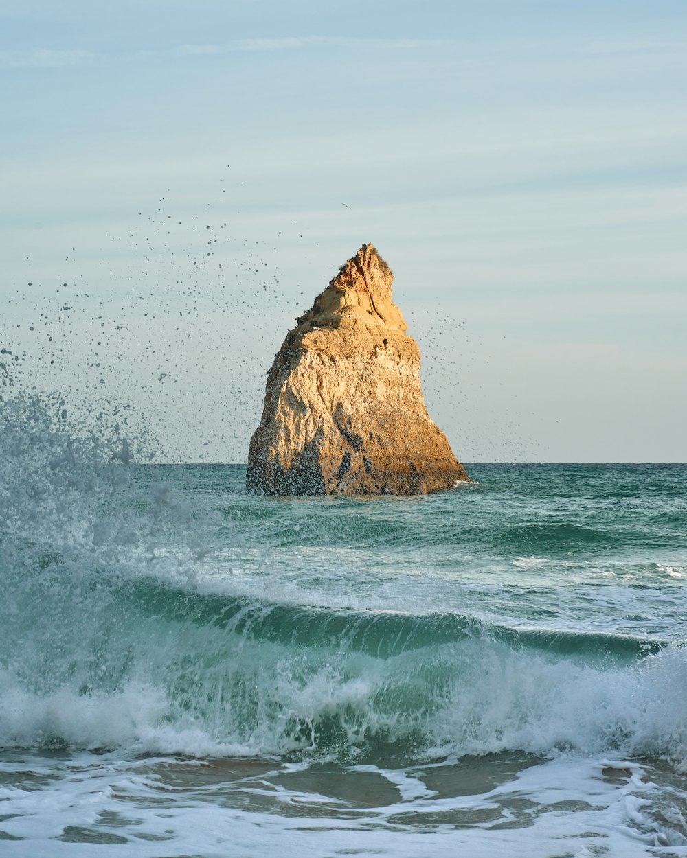 water next to the ocean