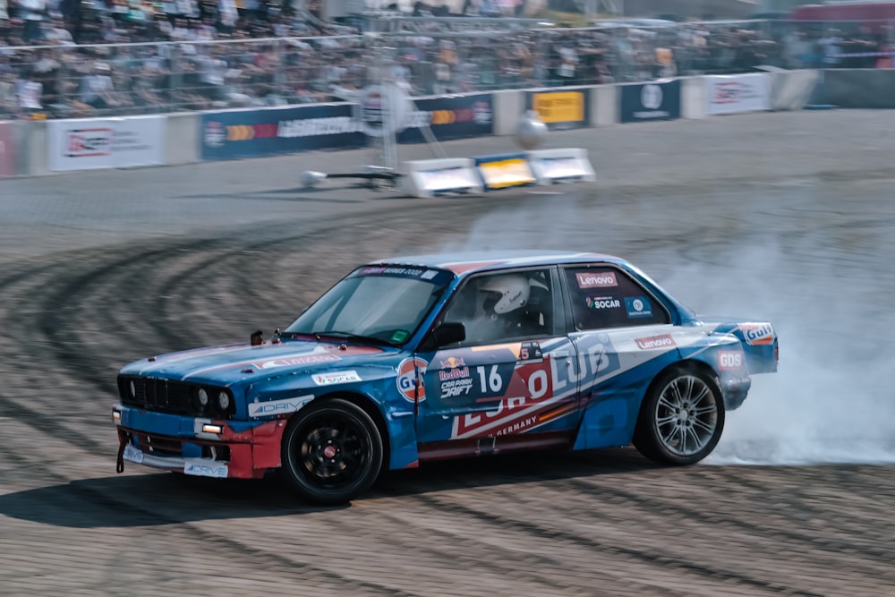 a race car on a track