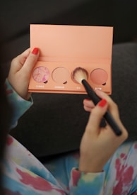 a person holding a box