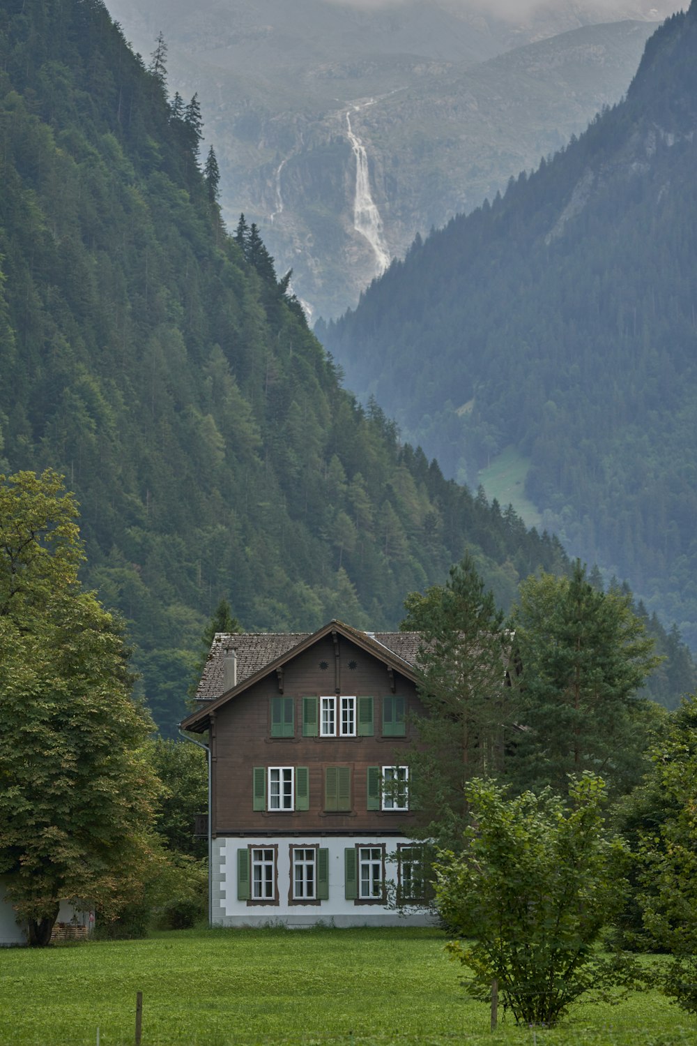 Une maison à la montagne