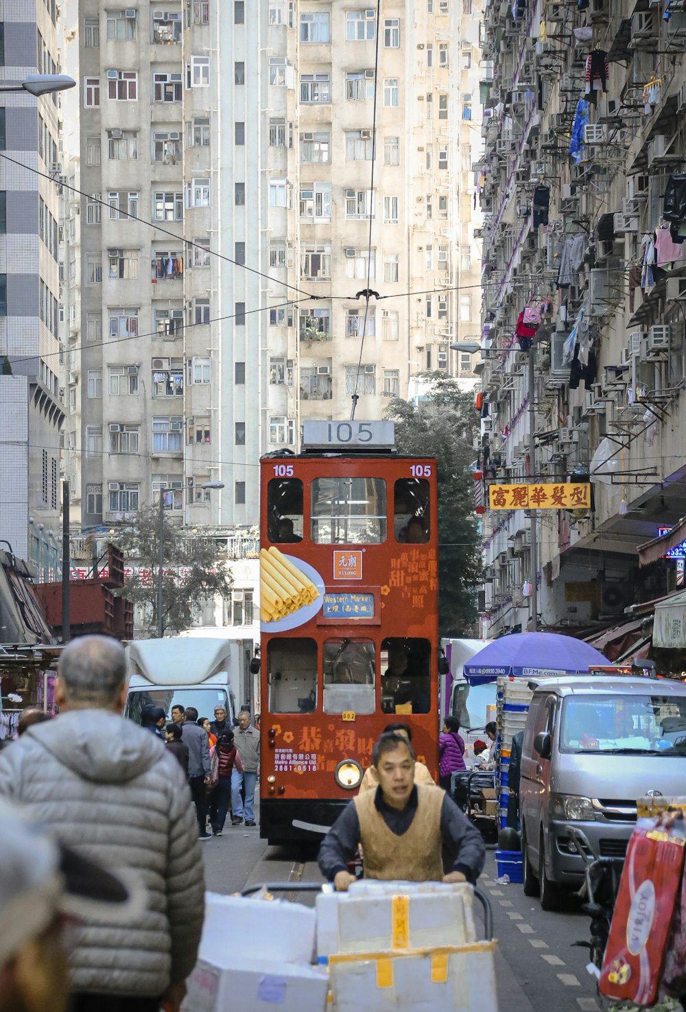 a bus on the street