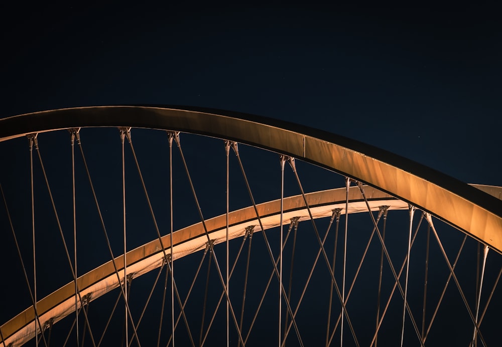 a close-up of a ferris wheel