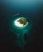 an island in the ocean