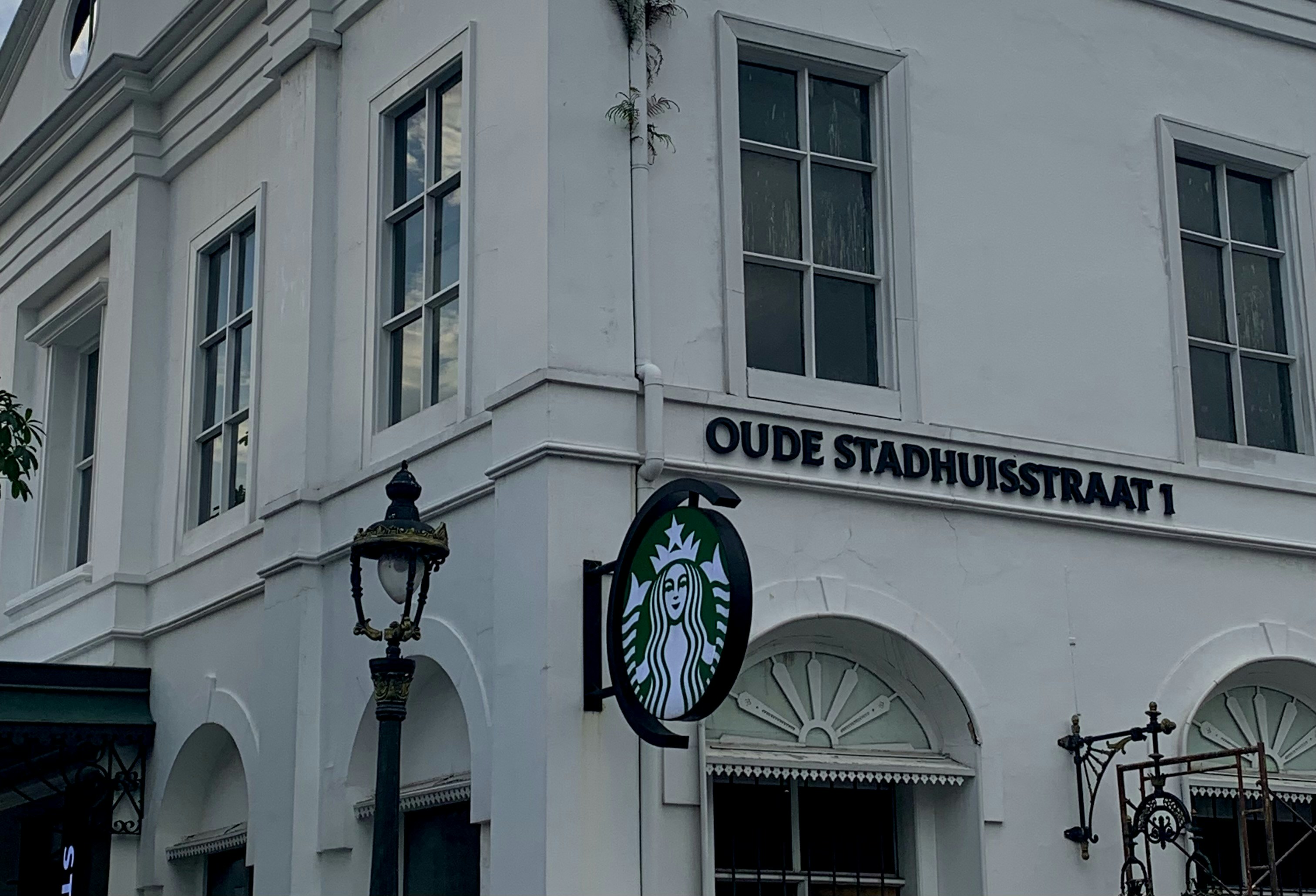 a clock on the side of a building