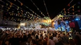 a crowd of people at a concert