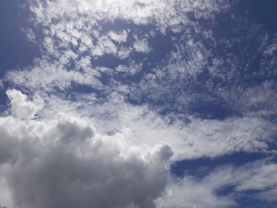 clouds in the sky