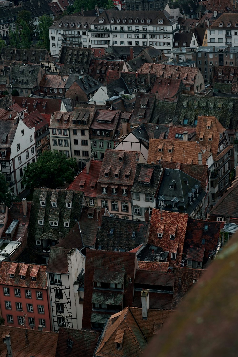 a city with many buildings