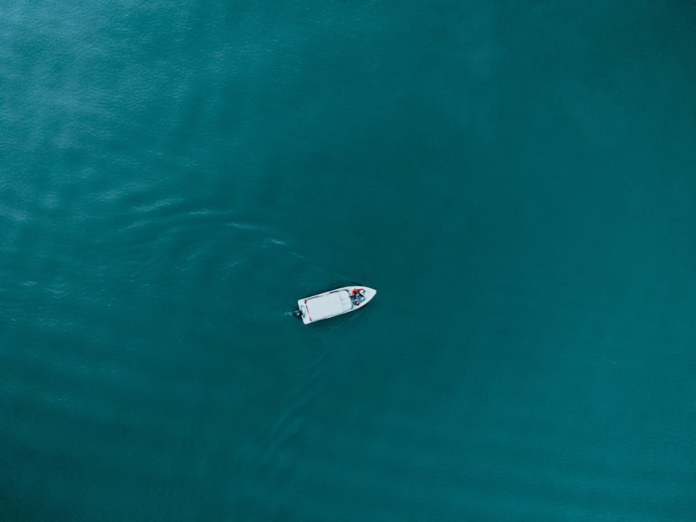 Un barco en el agua