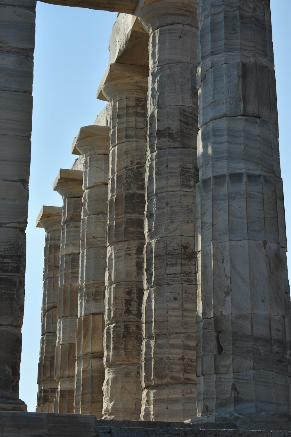 a stone structure with carvings