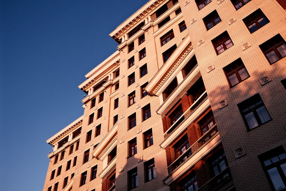 a building with balconies