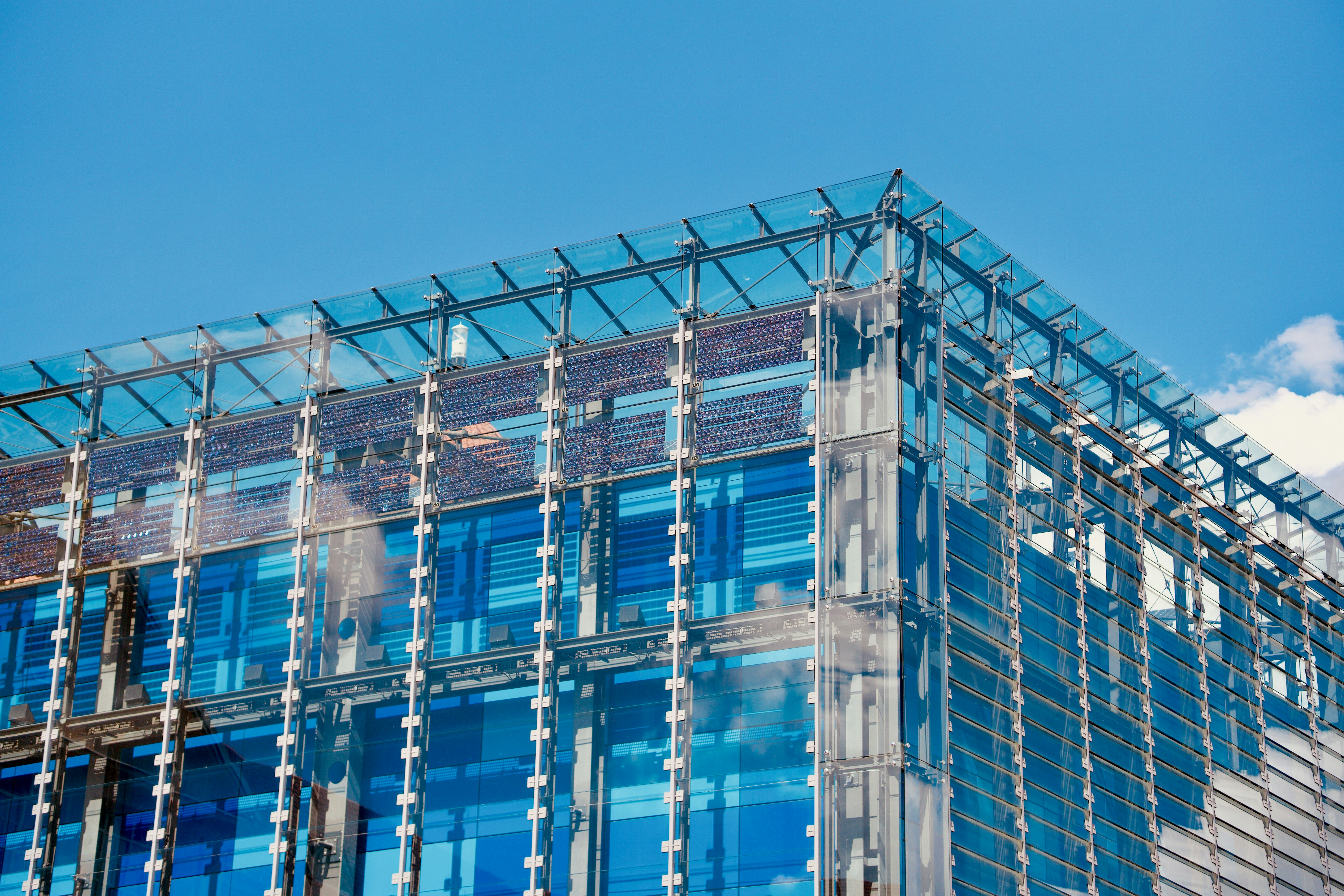 Low angle building view