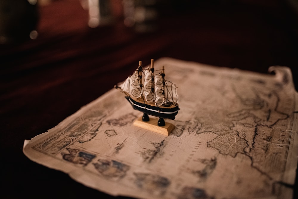 a model of a ship