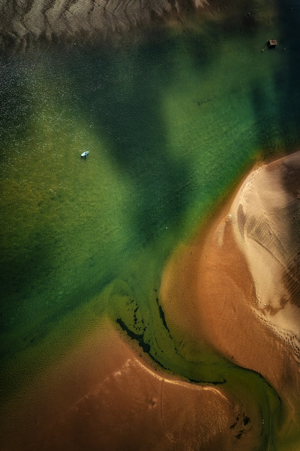 a person's foot with a green and yellow substance on it