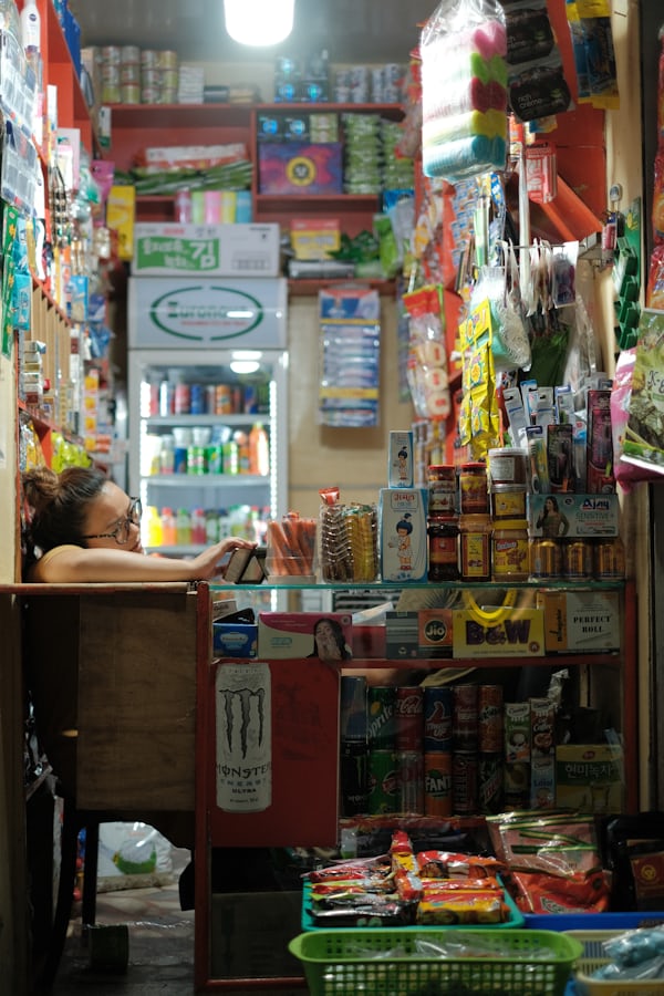 Koreaanse winkel Amsterdam