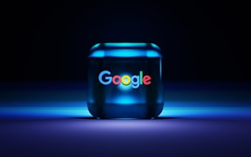 a black rectangular object with a logo on it