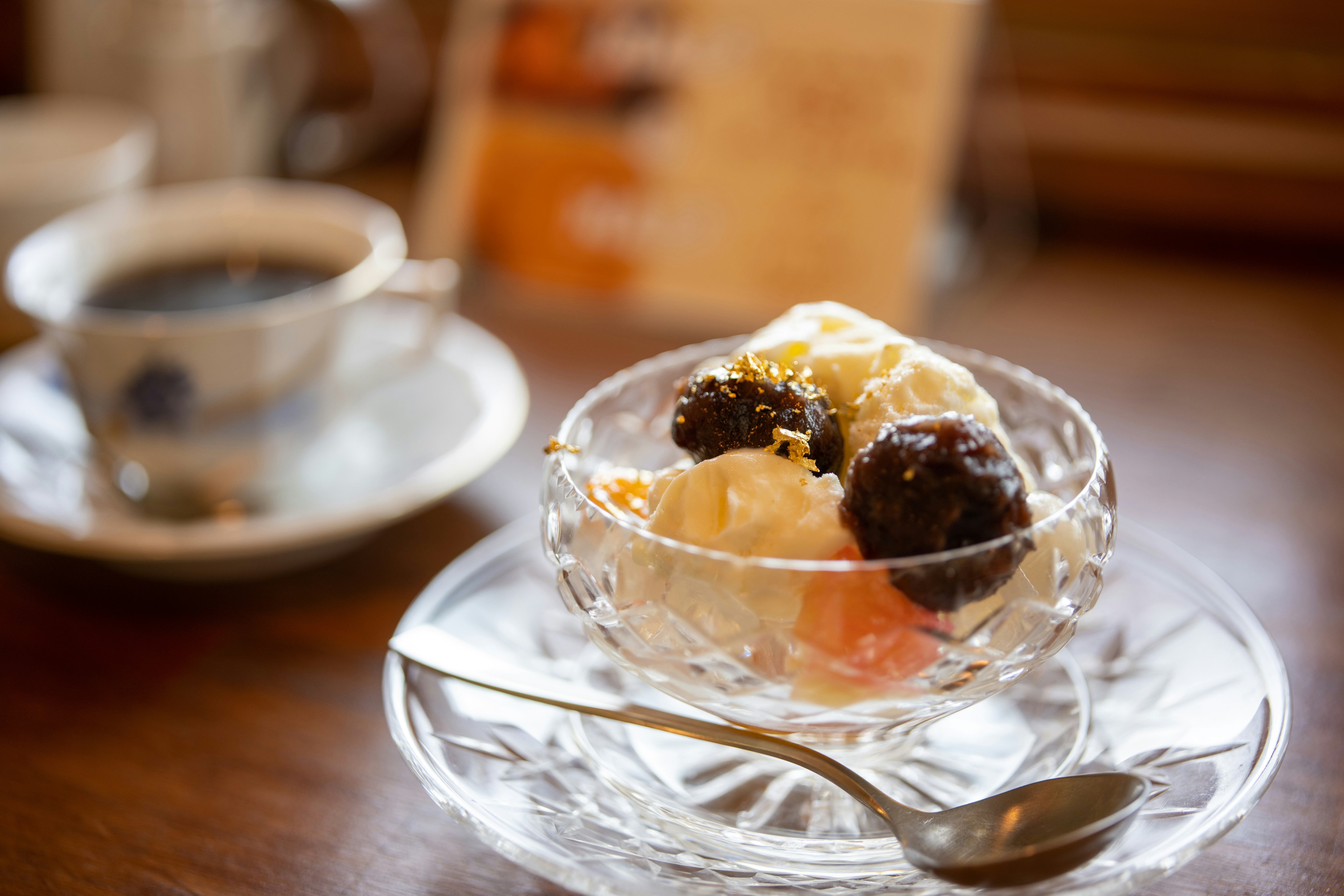 Eine Schüssel Dessert