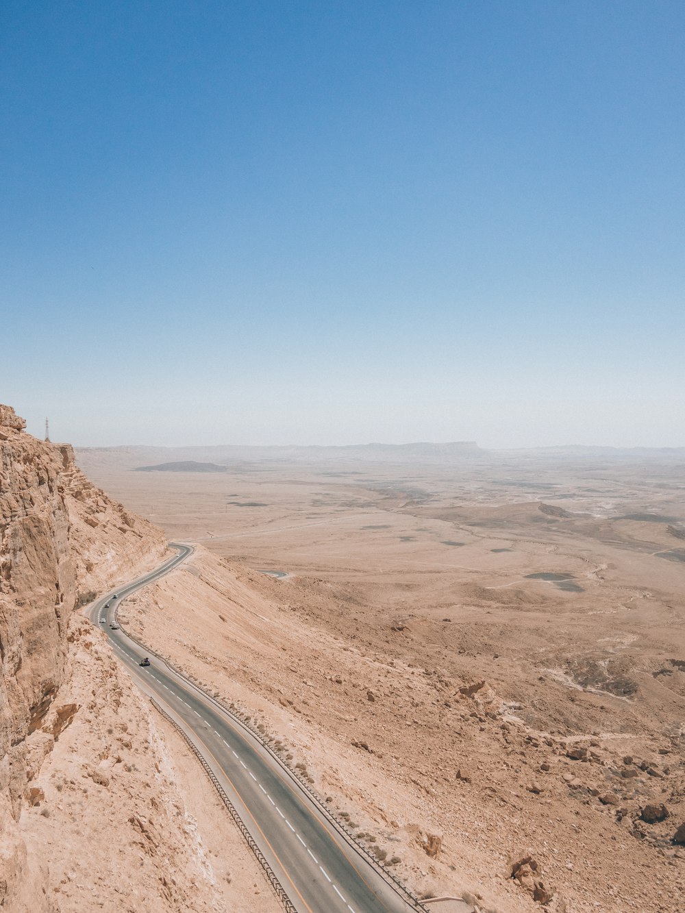 a road in the desert