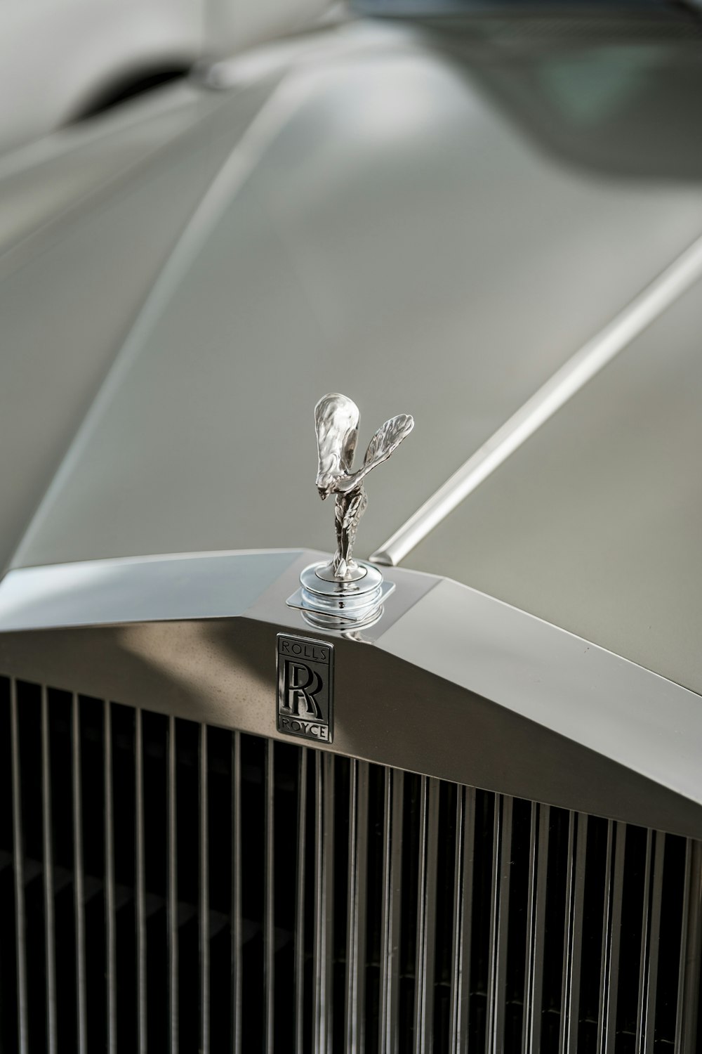 a silver trophy on a table