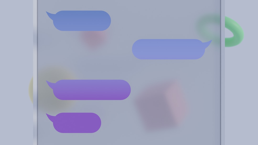phone chat message