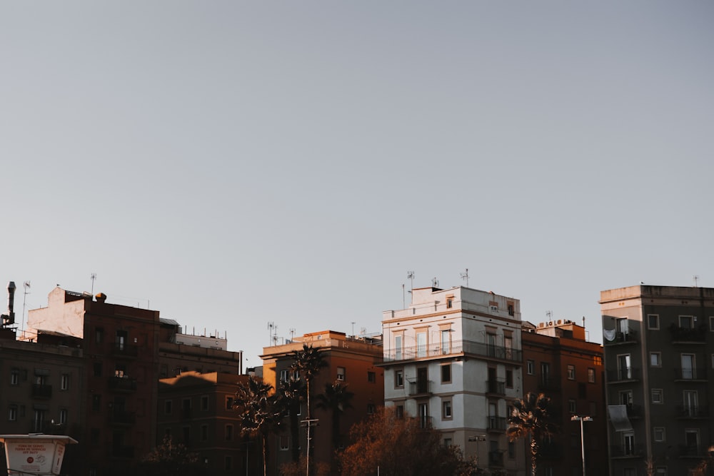 a group of buildings