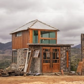 a house that has been destroyed