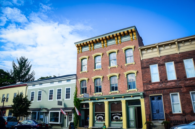 Main Street in Hudson, New York