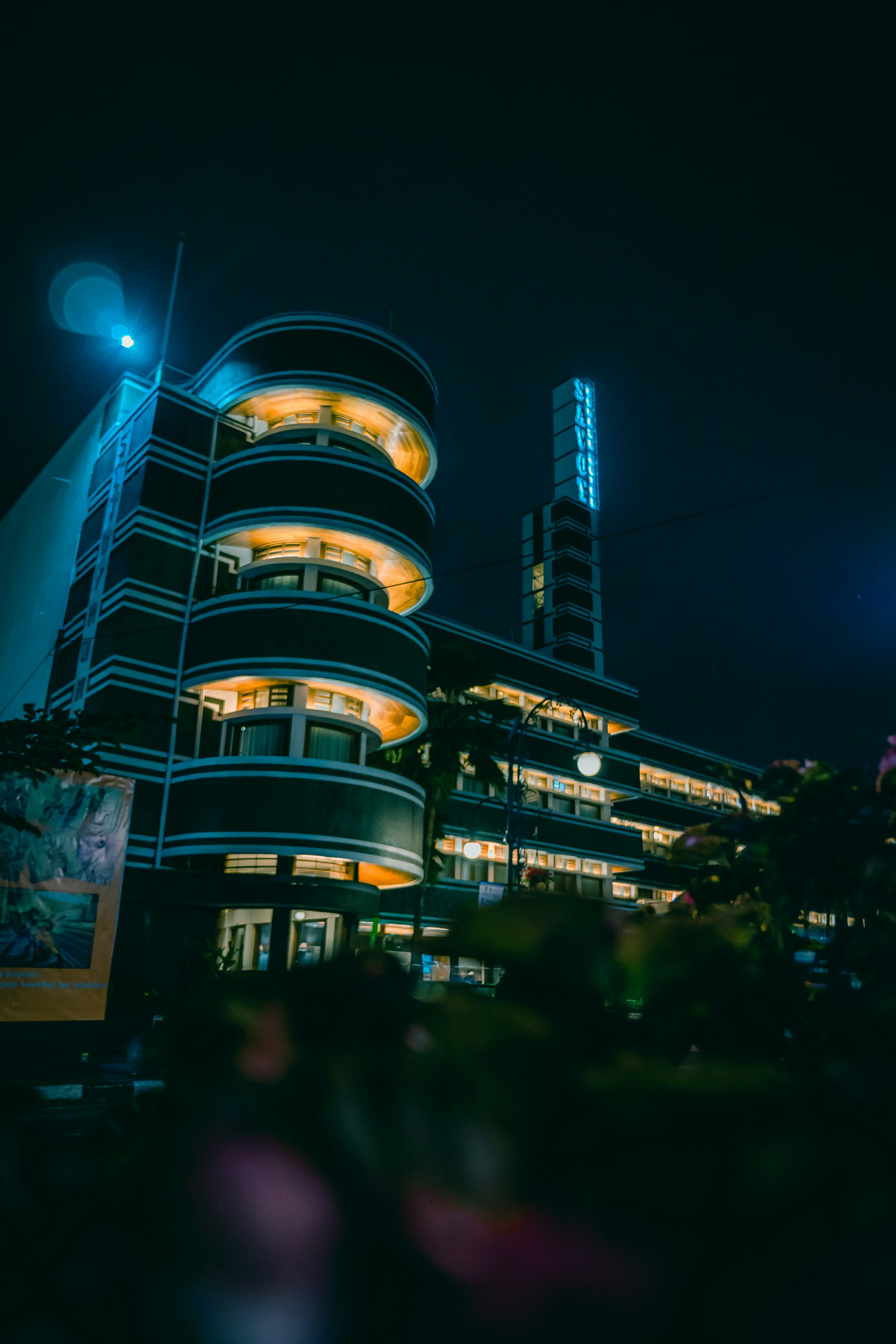 a building with a tower