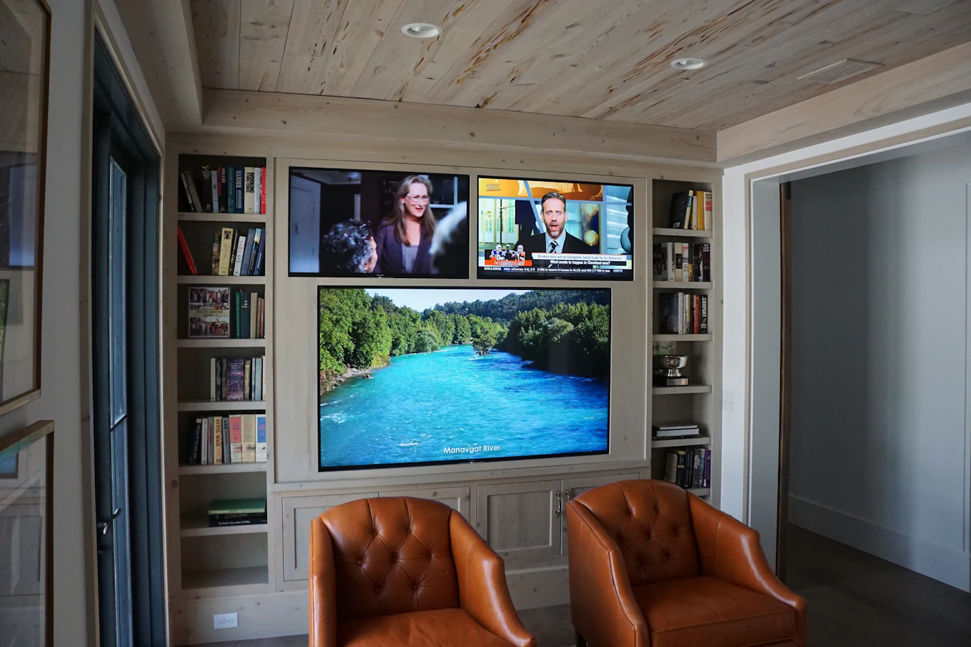 TV in installed setting