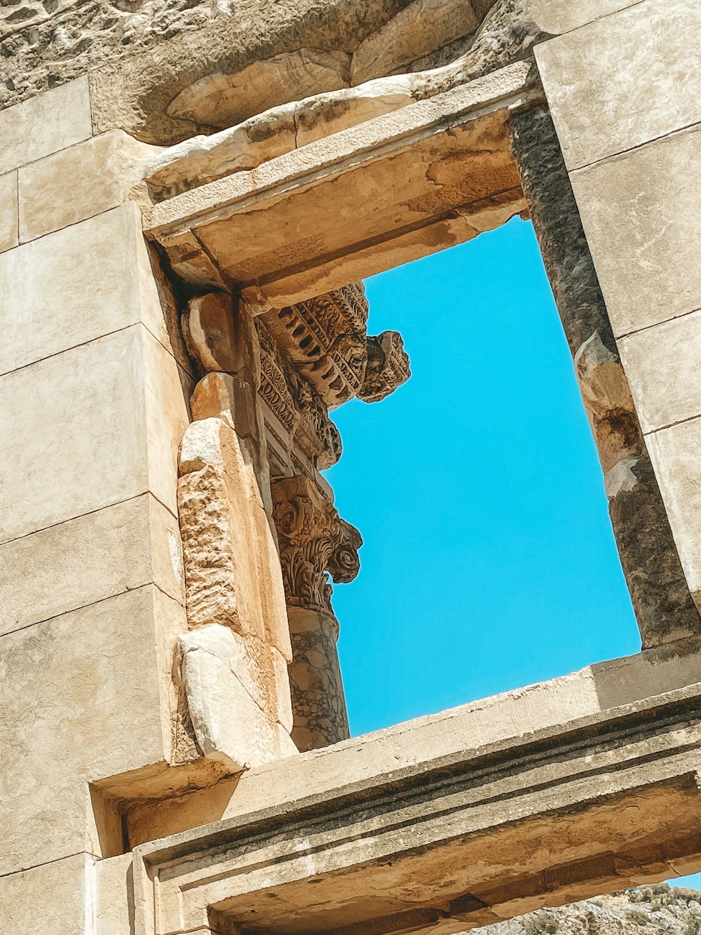 a statue on a building