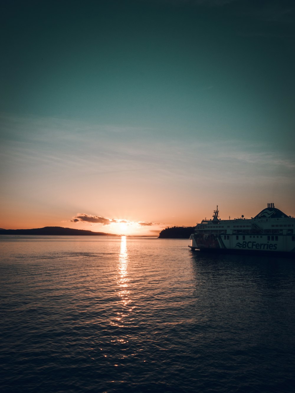 a boat on the water