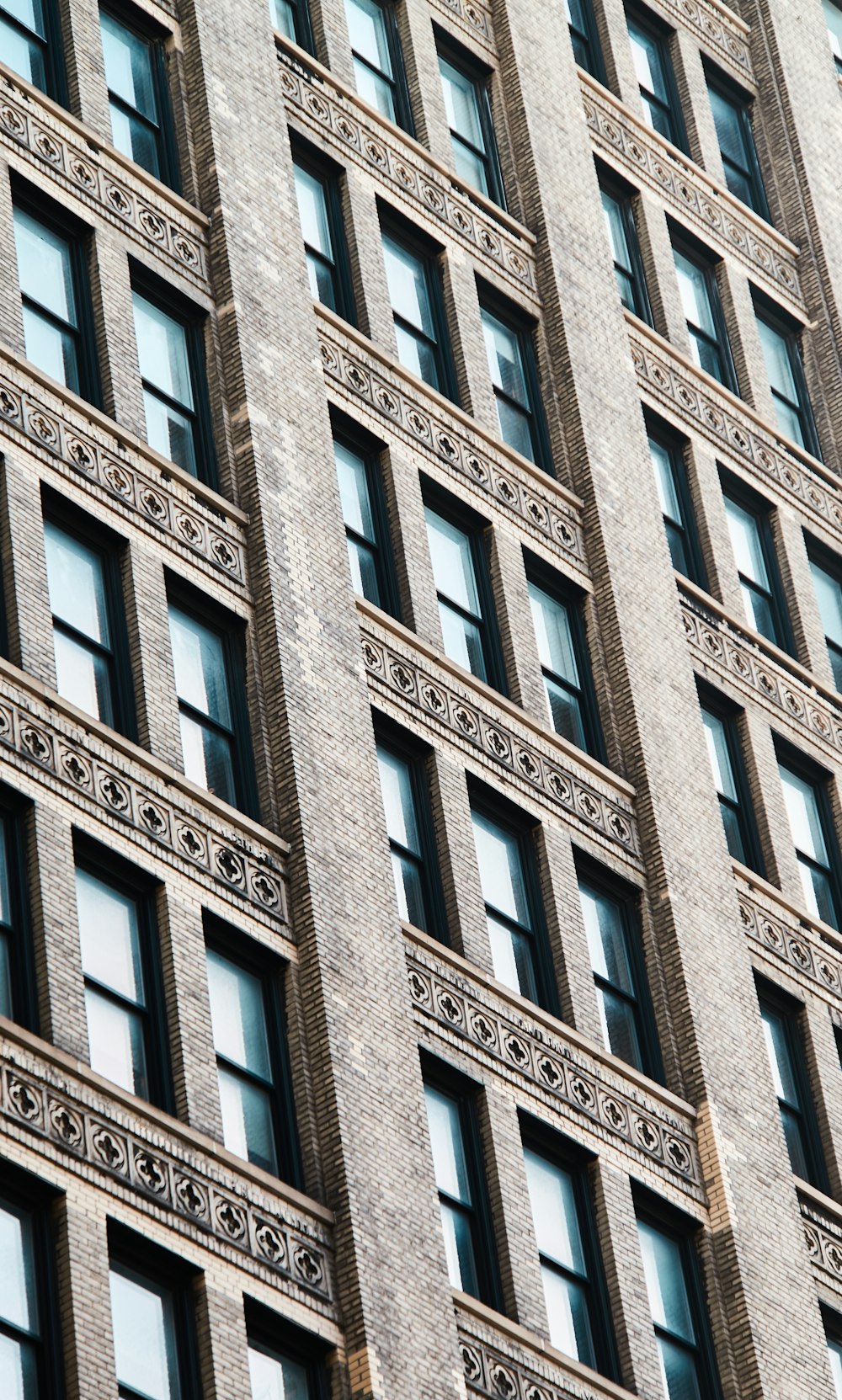 a building with many windows