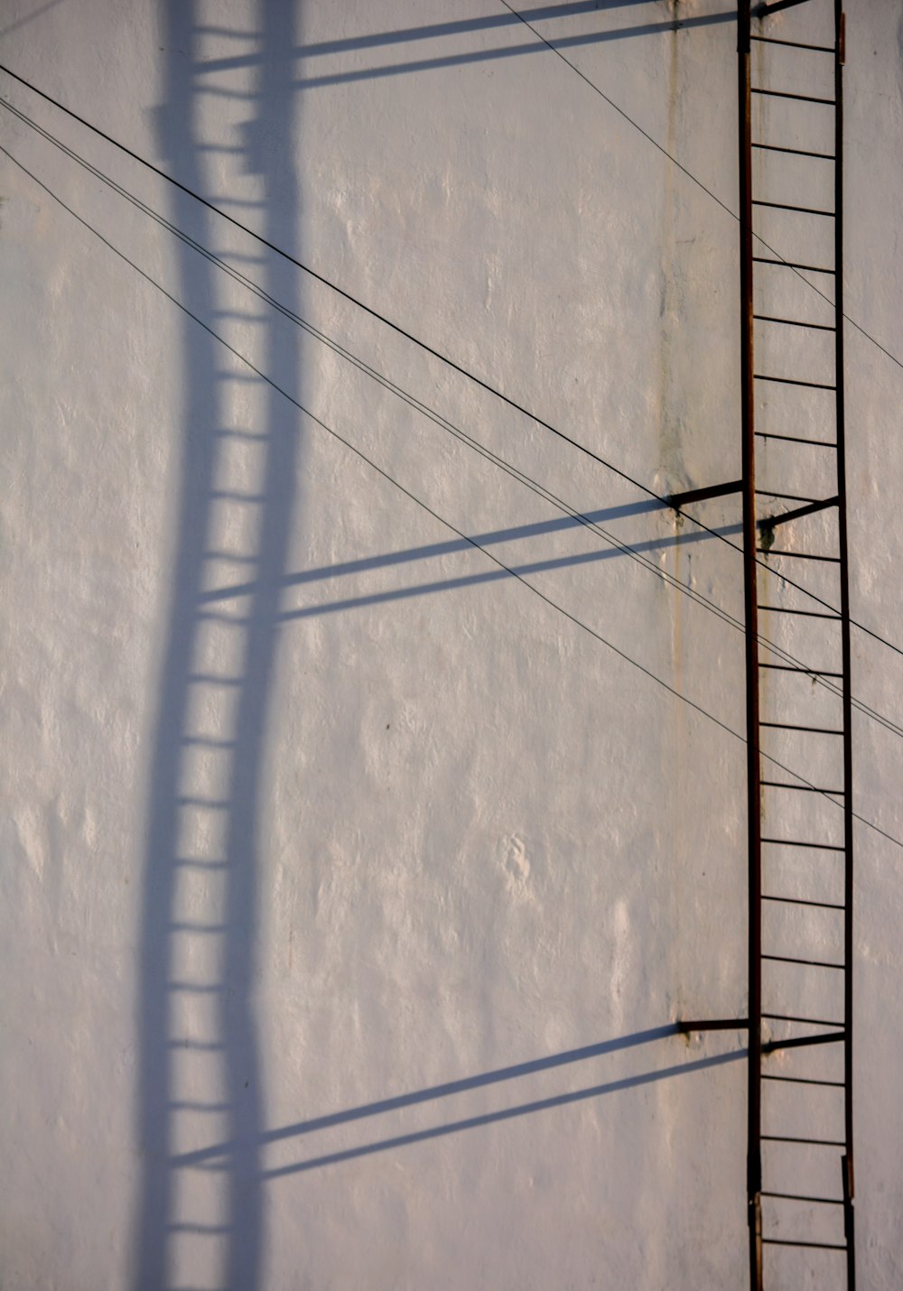 a wall with a wire on it