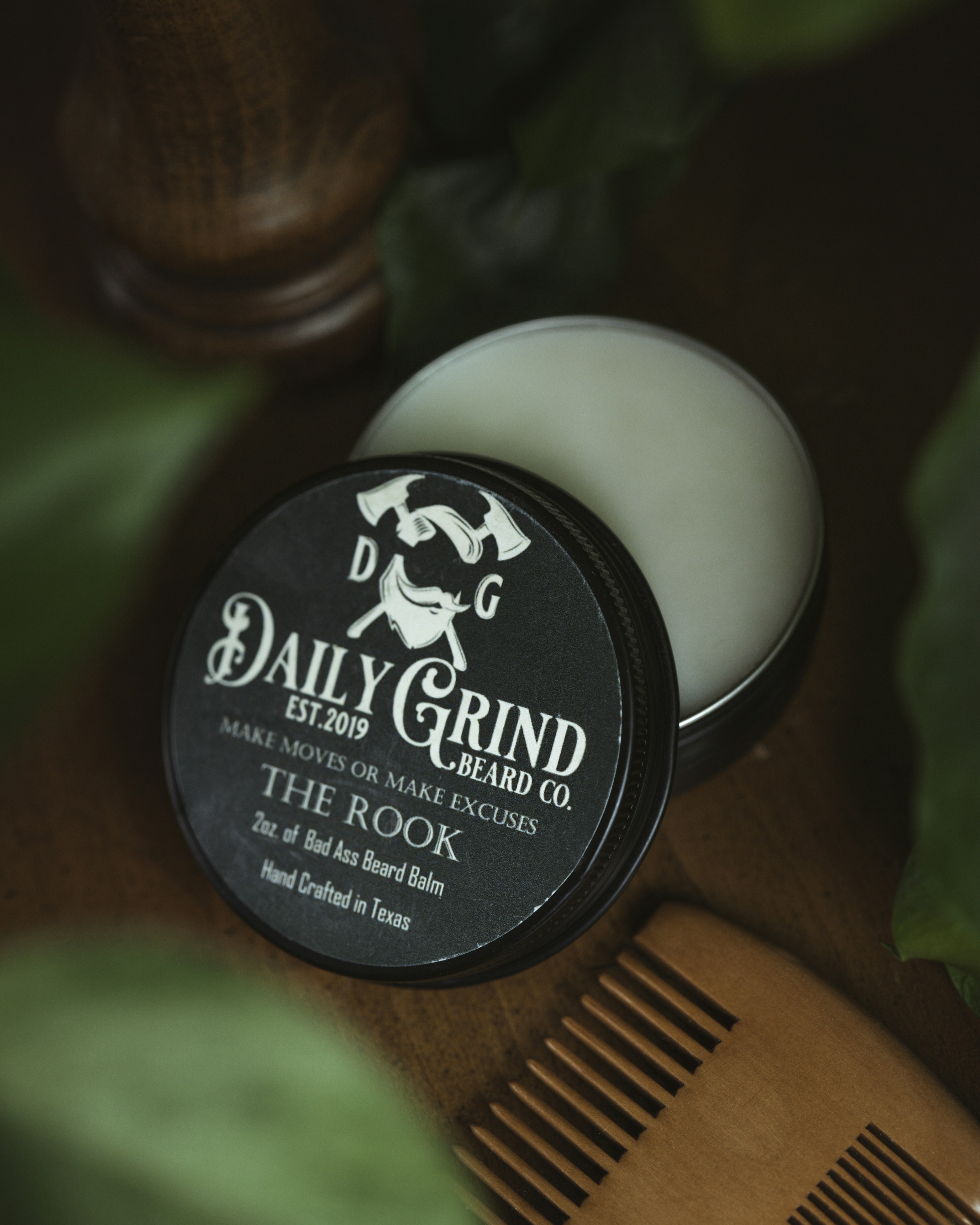 Beardo grooming brand website — dark moody background, dramatic shadows, masculine product photography