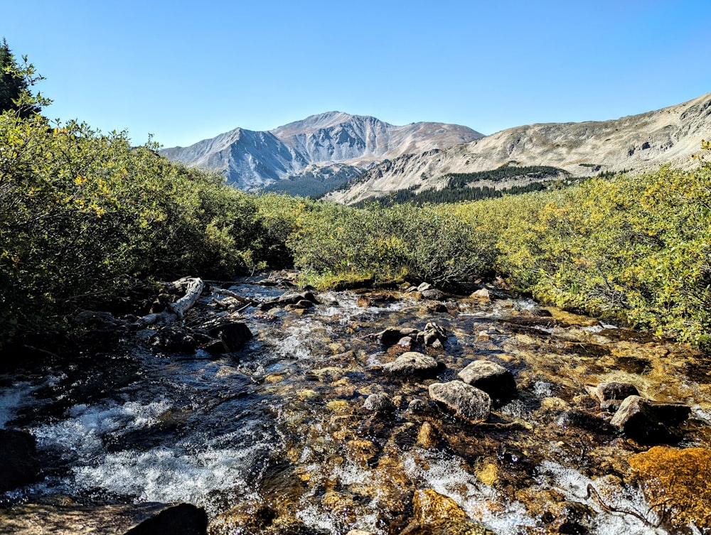 a river running through a valley