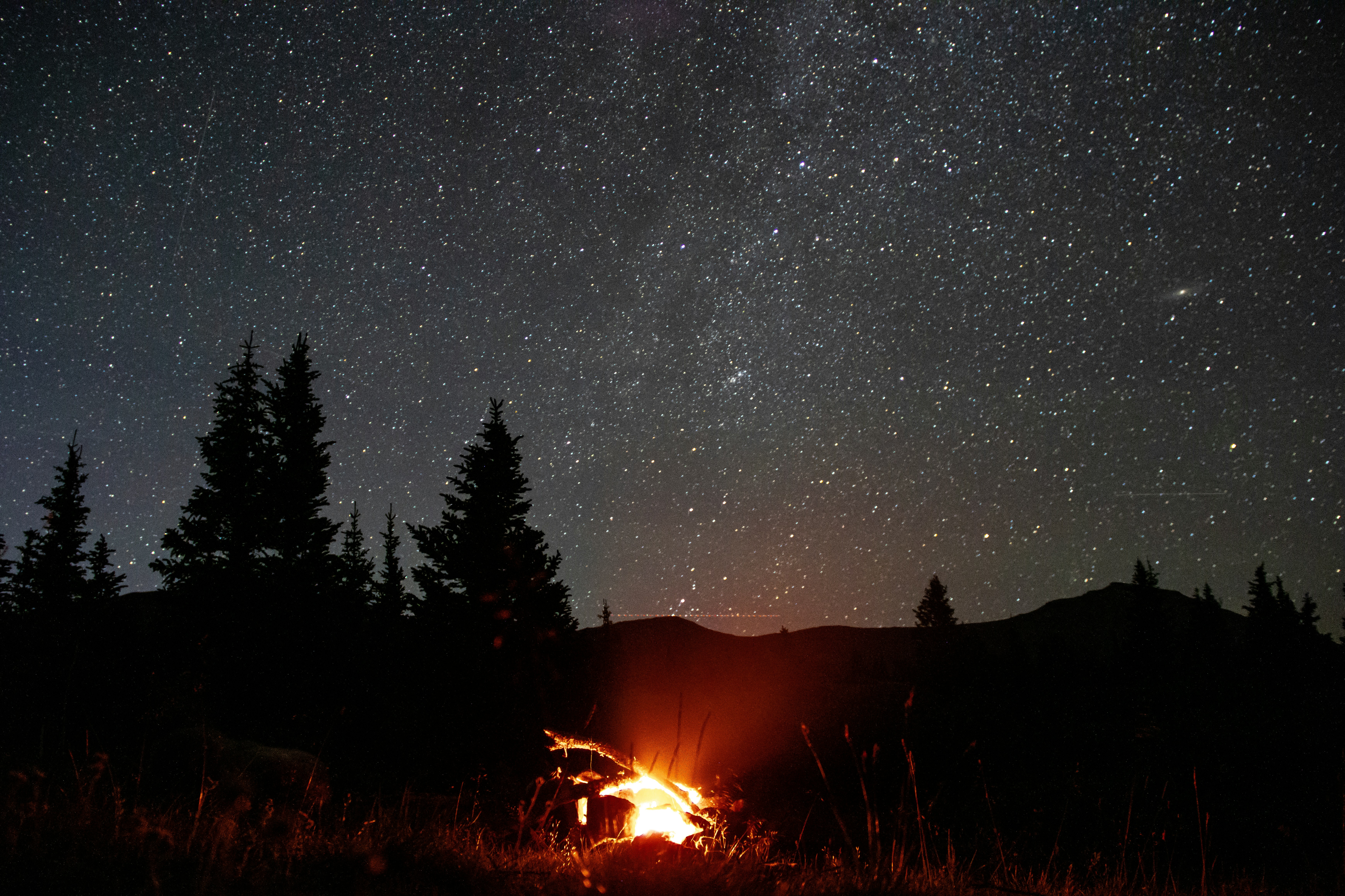 Uinta Highline Trail night photography