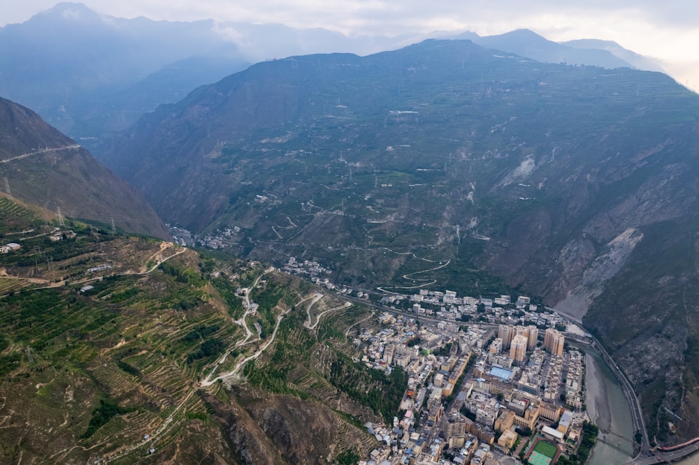 a city in the mountains