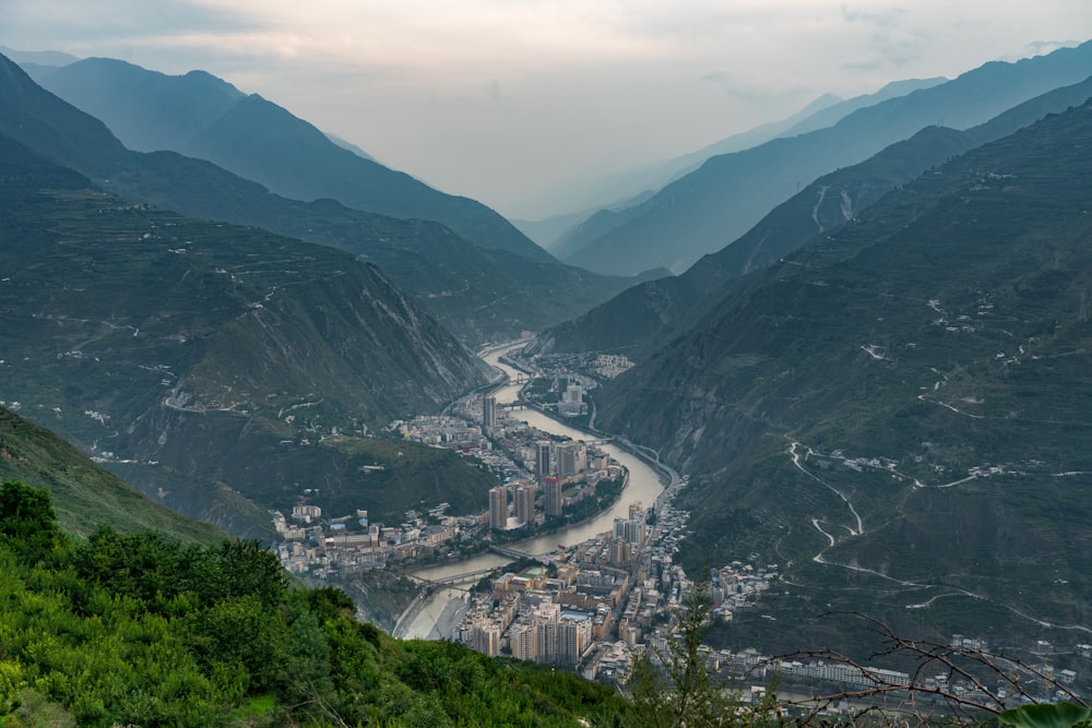 a city in the mountains