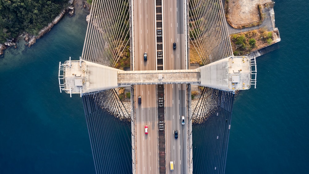 a large bridge over a body of water