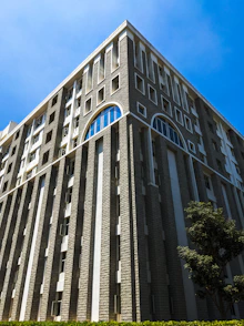 a tall building with windows