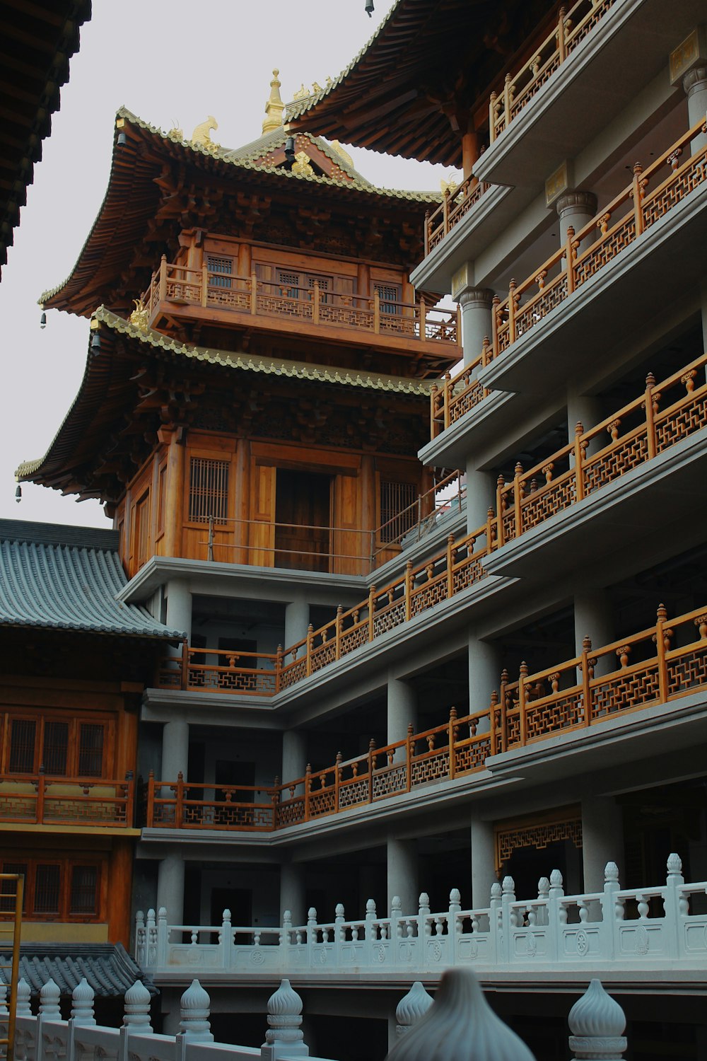 a building with balconies and a balcony